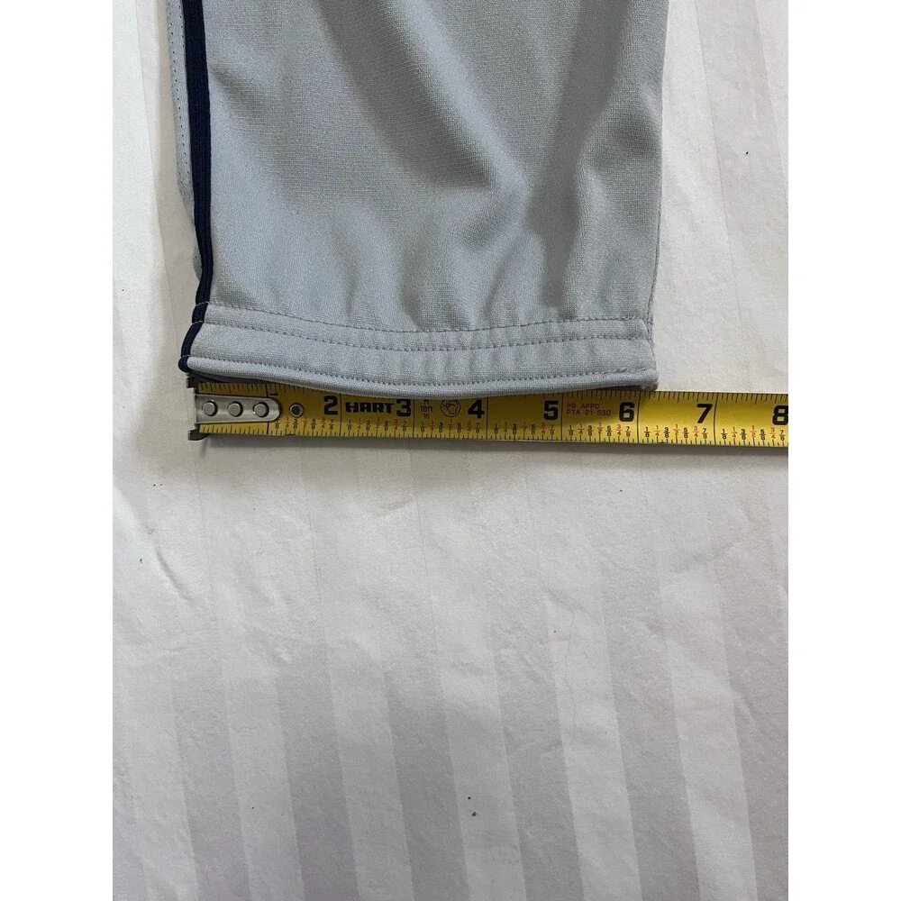 Nike Boys Vapor Select Baseball Pants Large L Gray Piped BQ6444-052 Dri-Fit 3/4